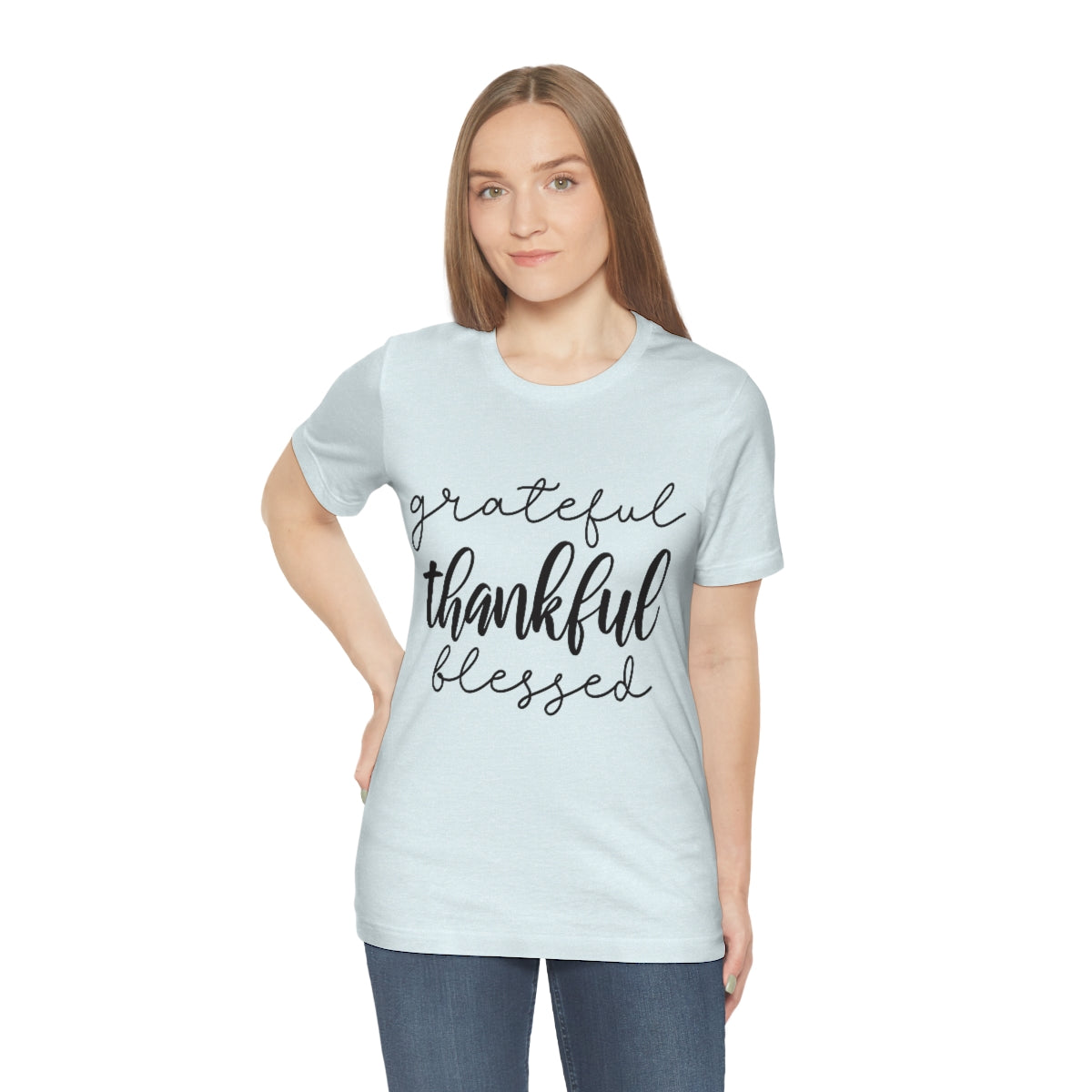 Grateful Thankful Blessed Tee