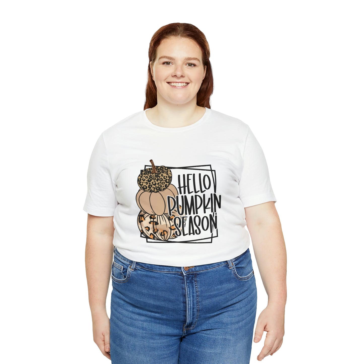 Hello Pumpkin Season Unisex Tee