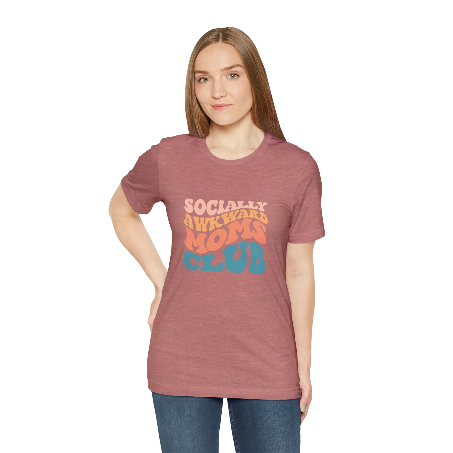 Socially Awkward Moms Club Short Sleeve Tee