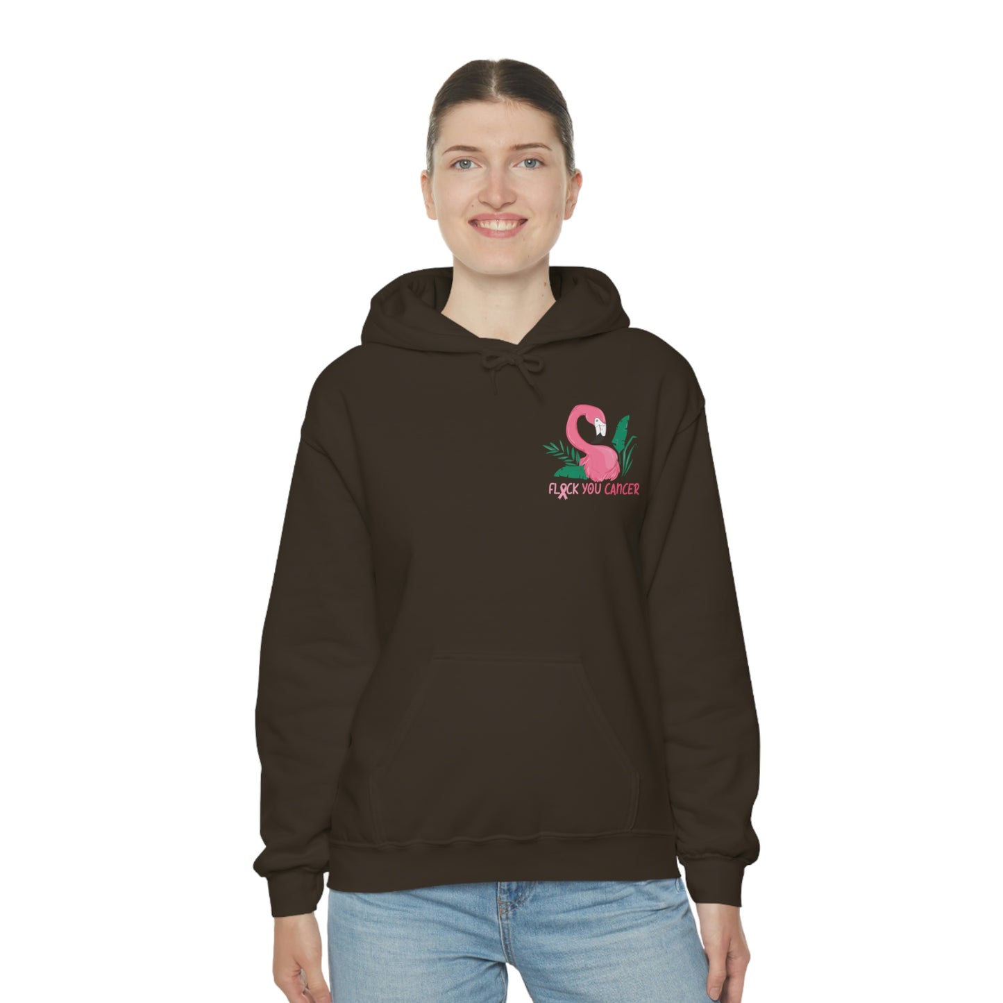 Flock You Cancer Unisex Heavy Blend™ Hooded Sweatshirt