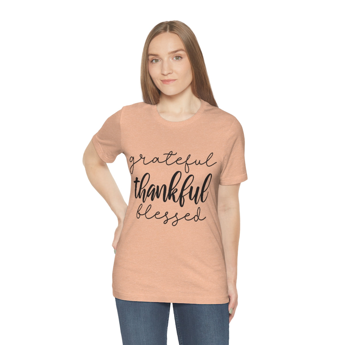 Grateful Thankful Blessed Tee