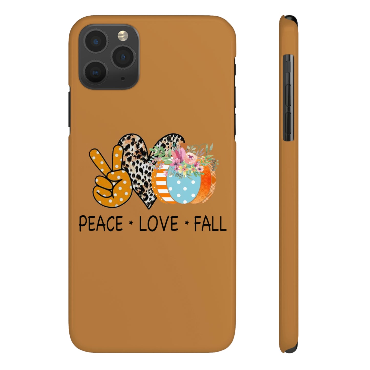 Slim Phone PEACE.LOVE.FALL Case-Mate