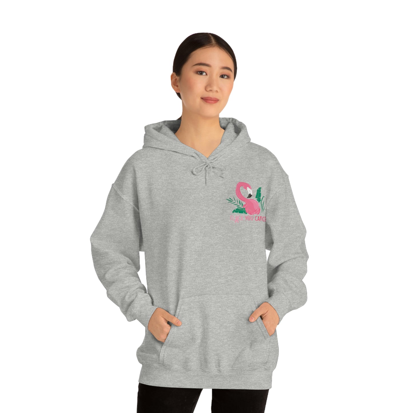 Flock You Cancer Unisex Heavy Blend™ Hooded Sweatshirt