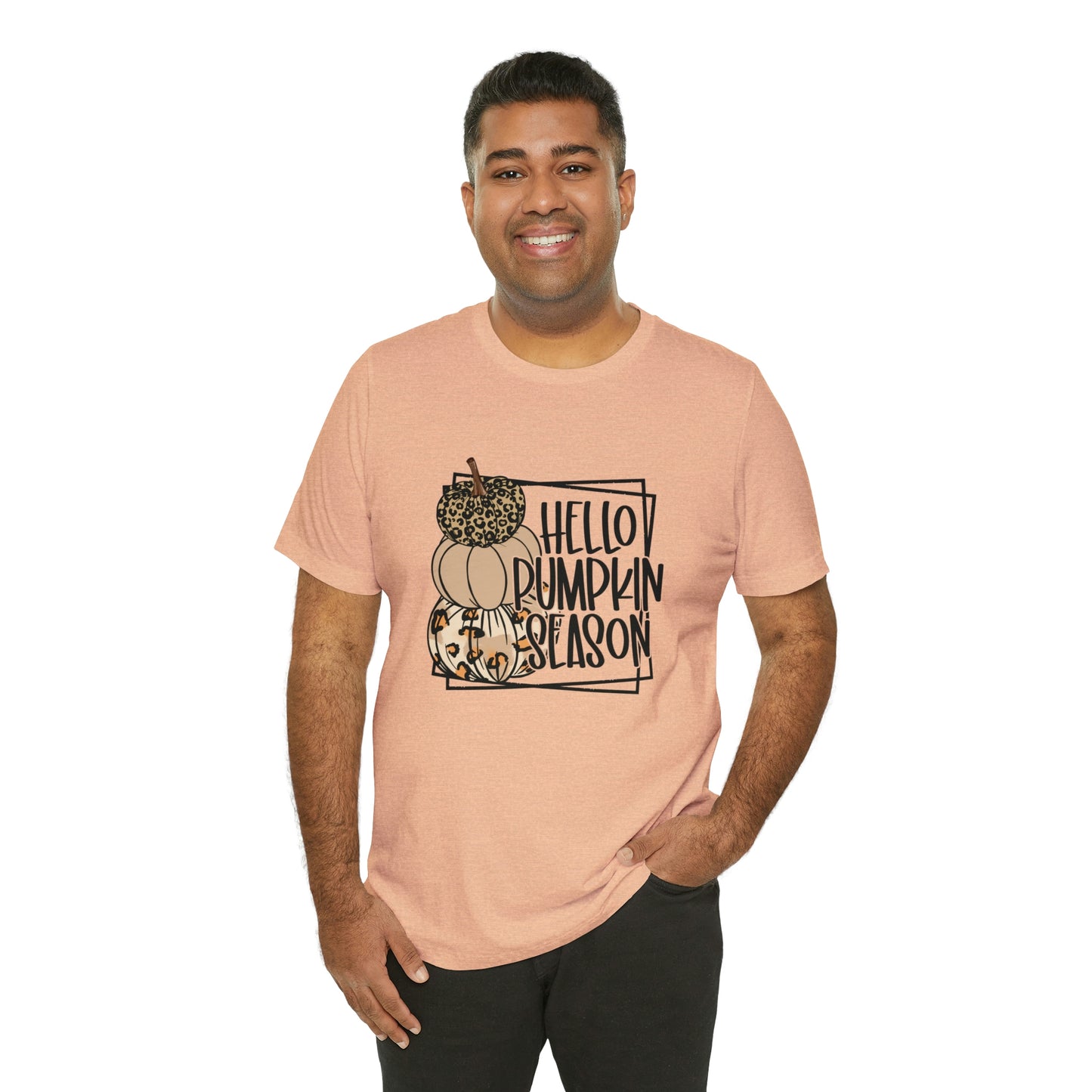 Hello Pumpkin Season Unisex Tee