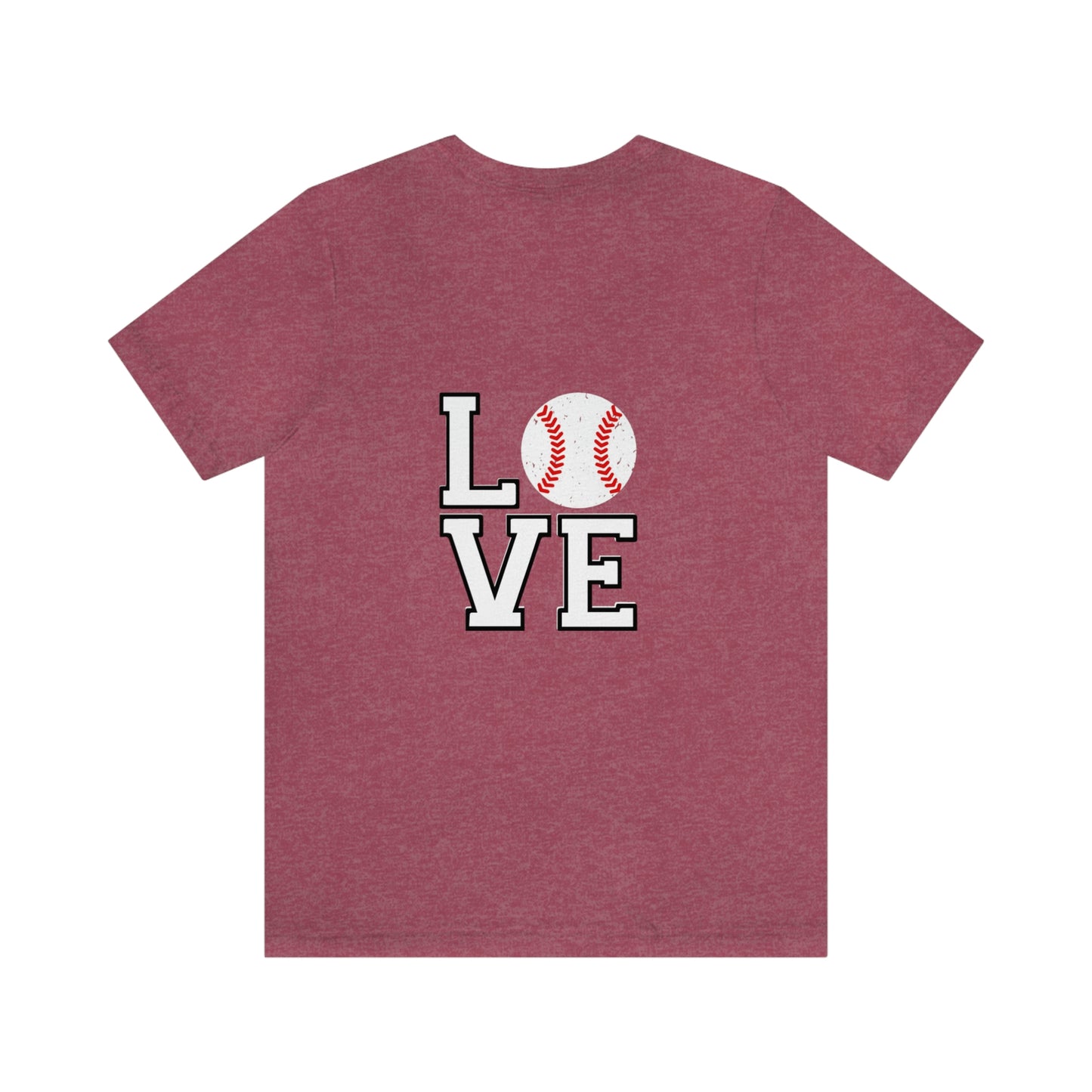 Baseball Love Short Sleeve Tee