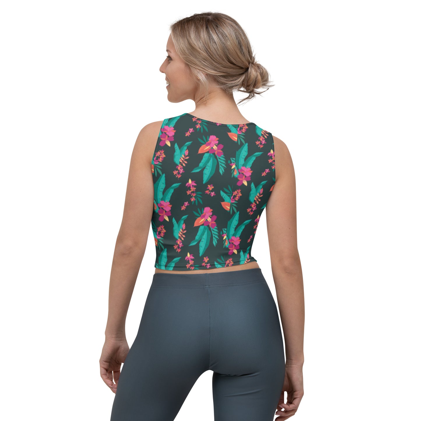 Sunshine Lasso Tropical Crop Top