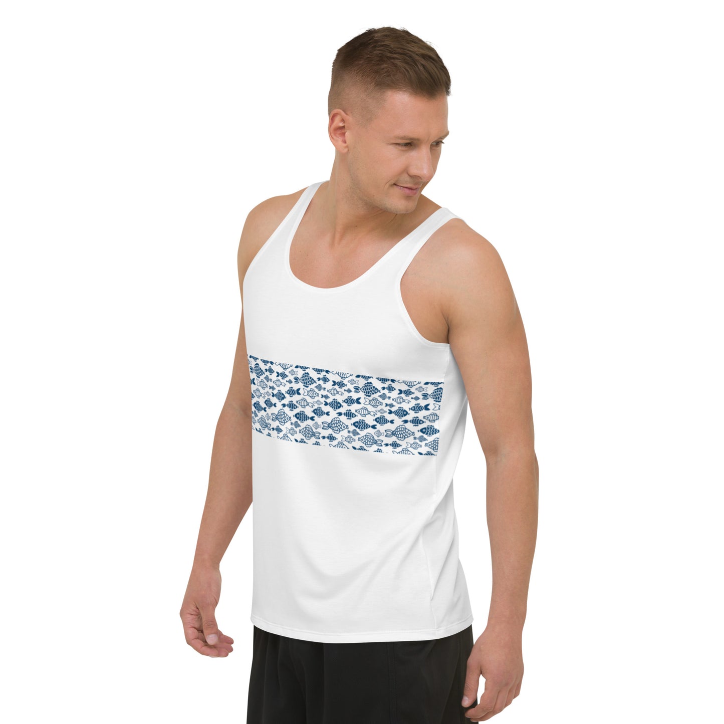 Unisex Fish in the Sea Tank Top