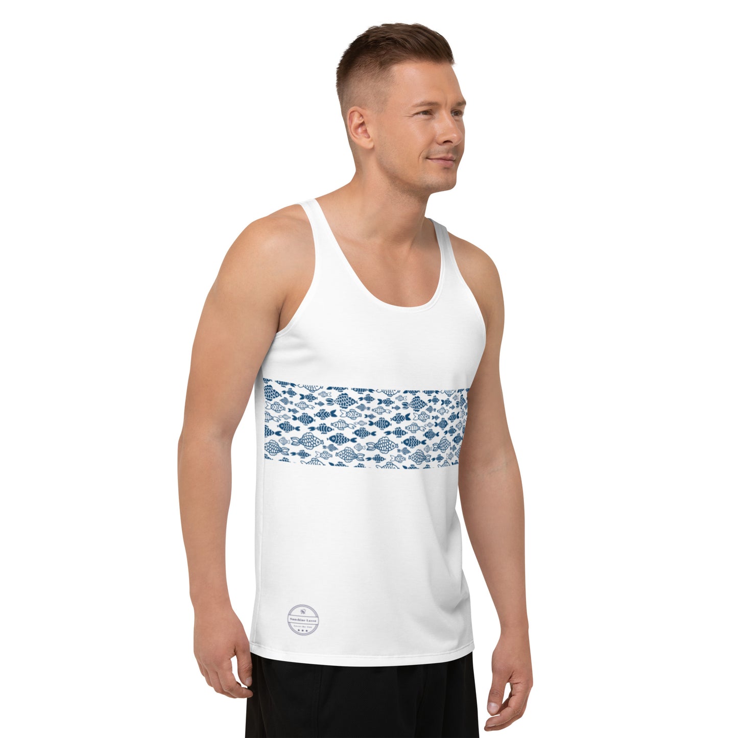 Unisex Fish in the Sea Tank Top