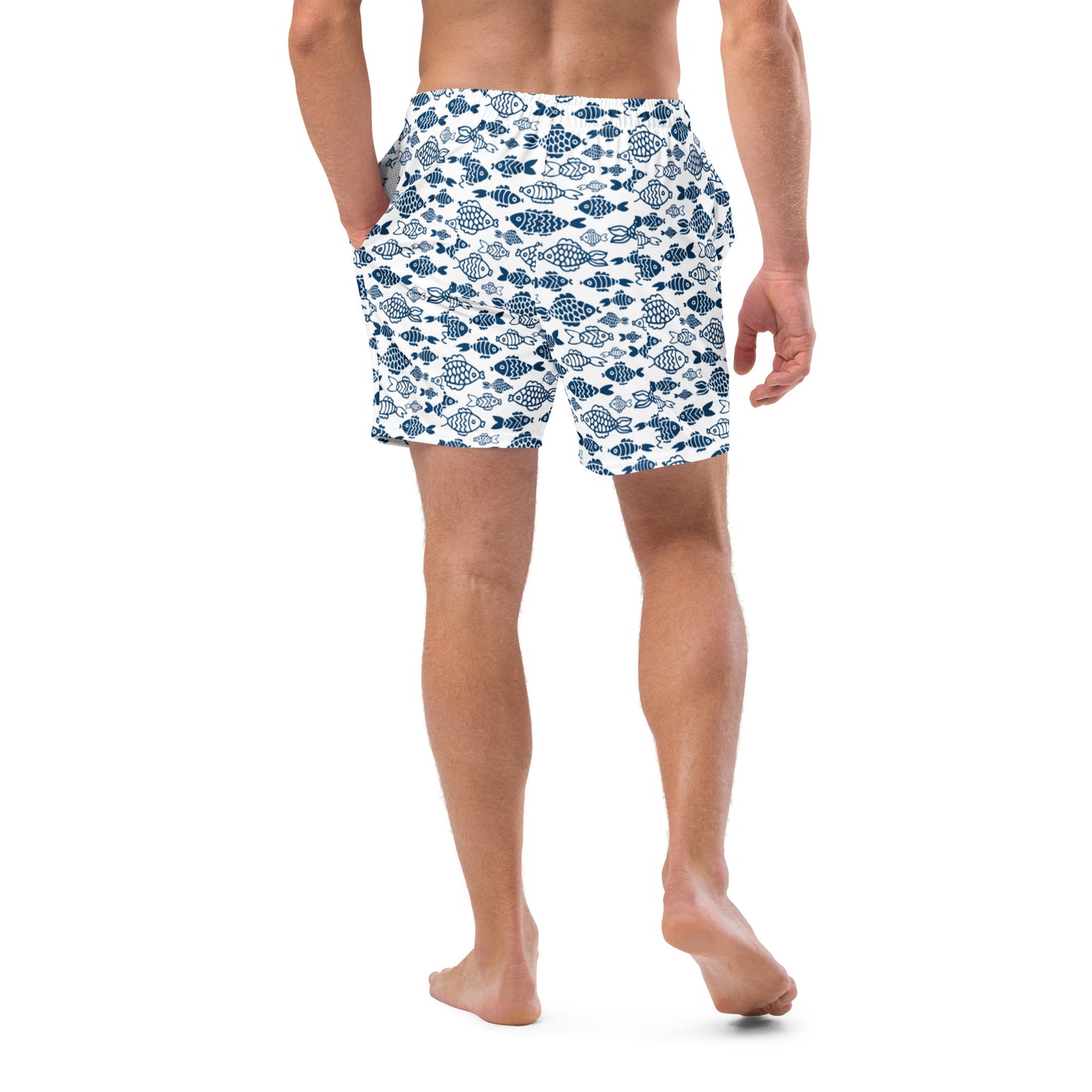 Men's Fish in the Sea swim trunks