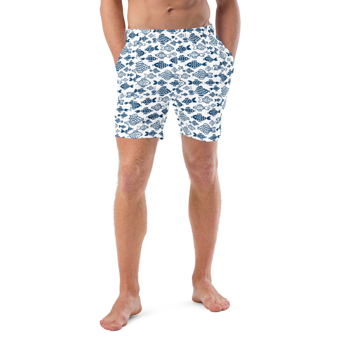 Men's Fish in the Sea swim trunks