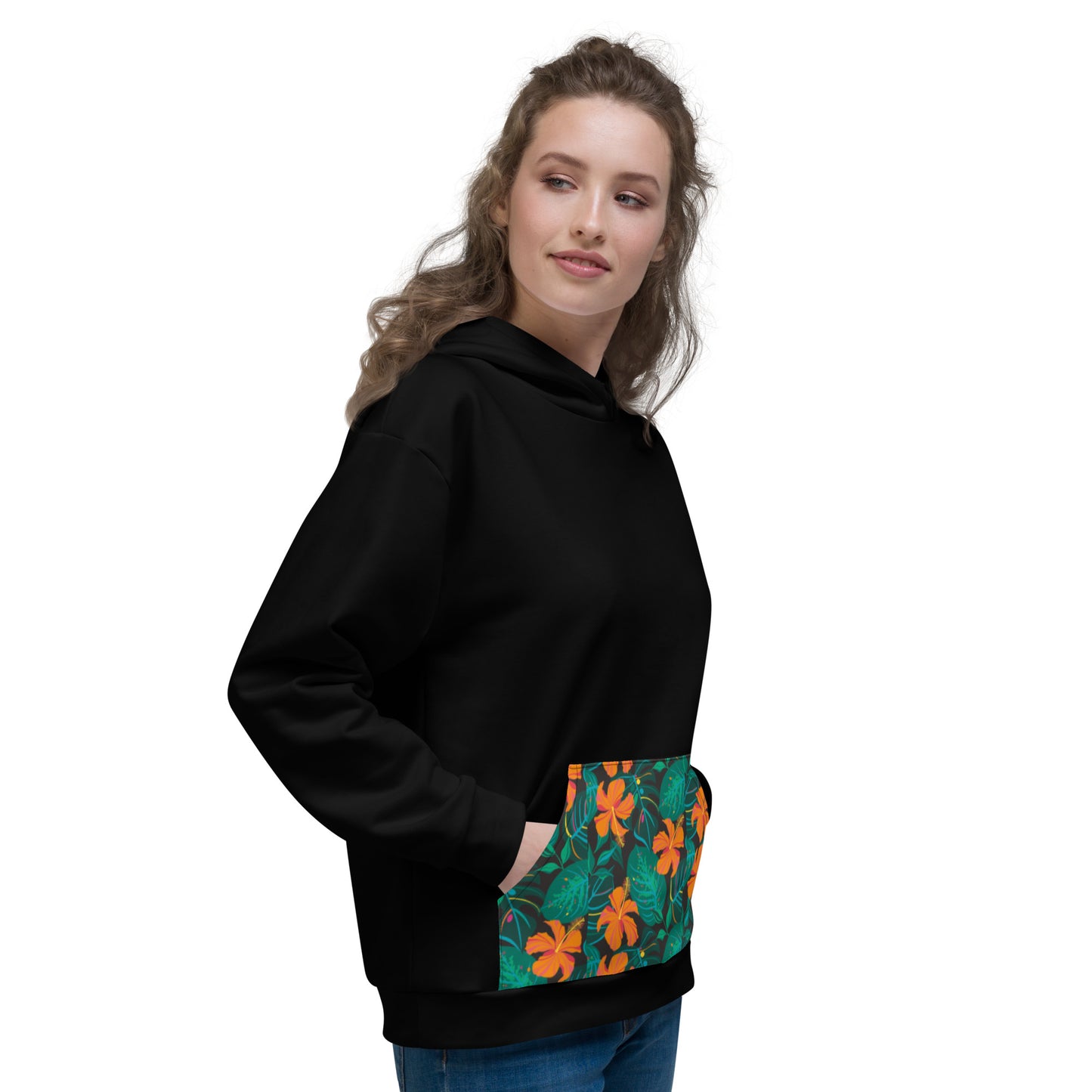 Unisex Sunshine Lasso Orange Tropic Hoodie