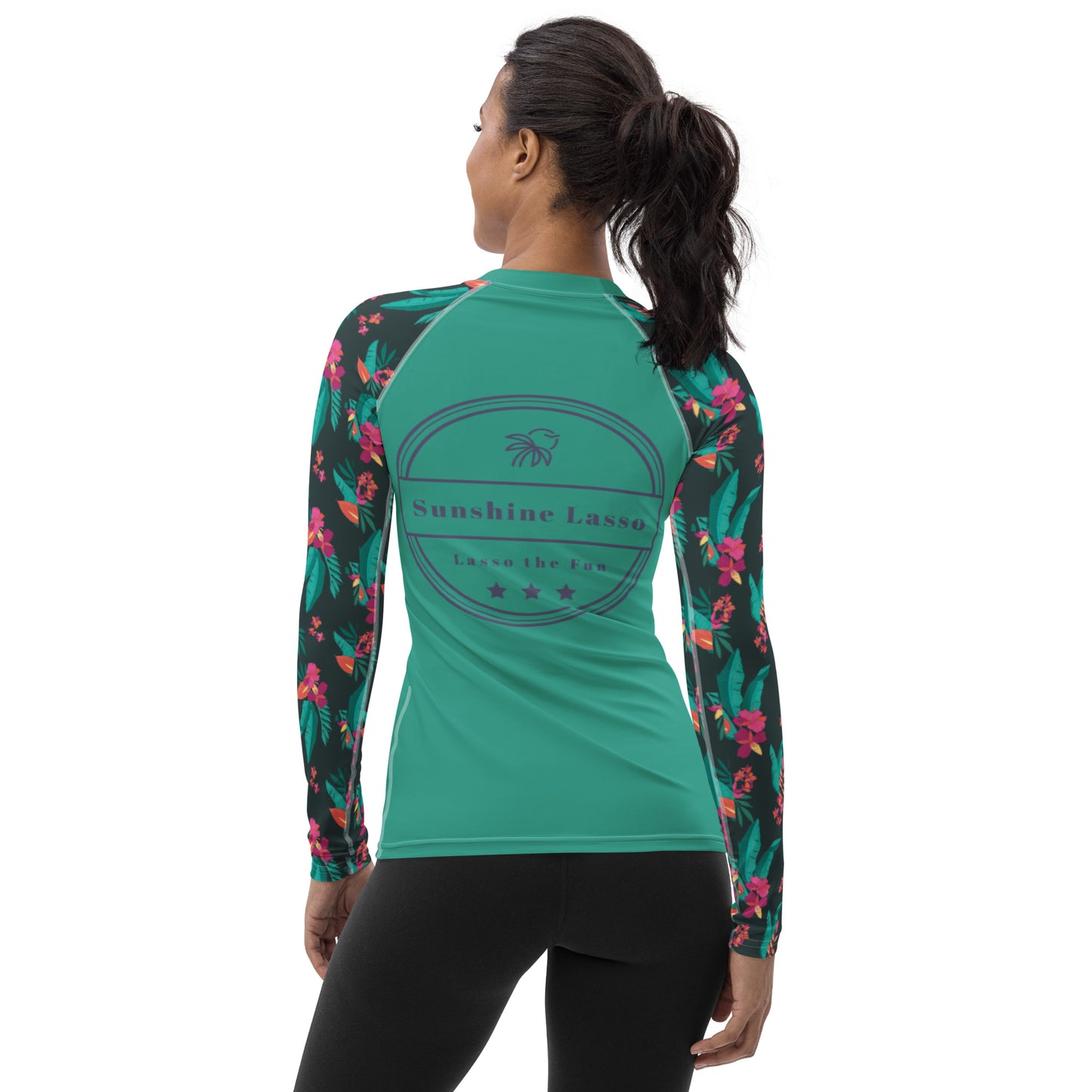 Women's Tropical Sunshine Lasso Rash Guard