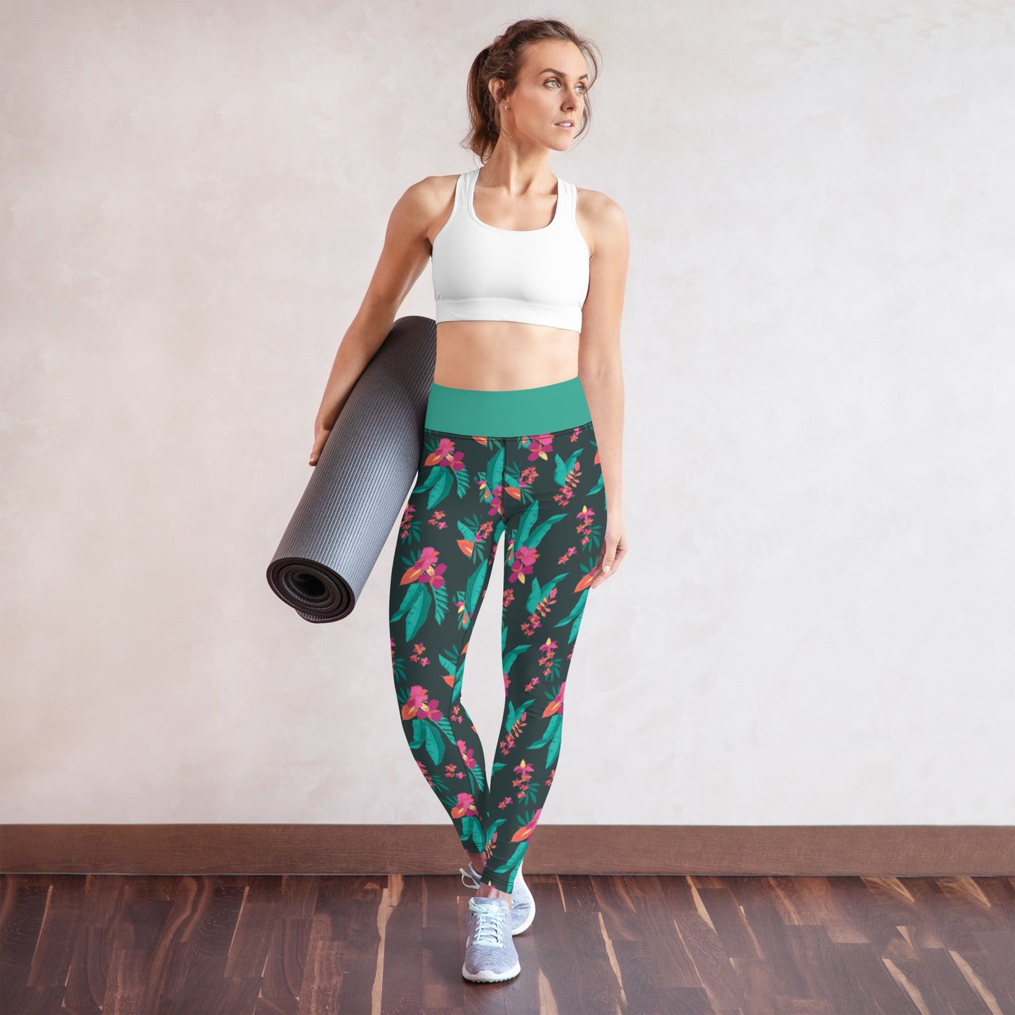 Sunshine Lasso Tropical Yoga Leggings