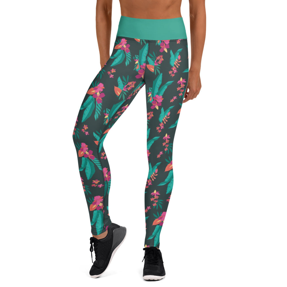 Sunshine Lasso Tropical Yoga Leggings