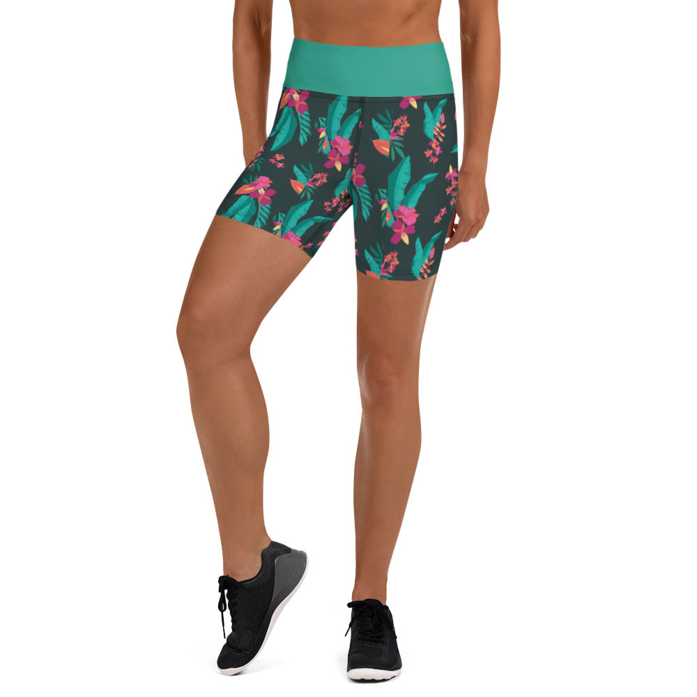 Sunshine Lasso Tropical Yoga Shorts