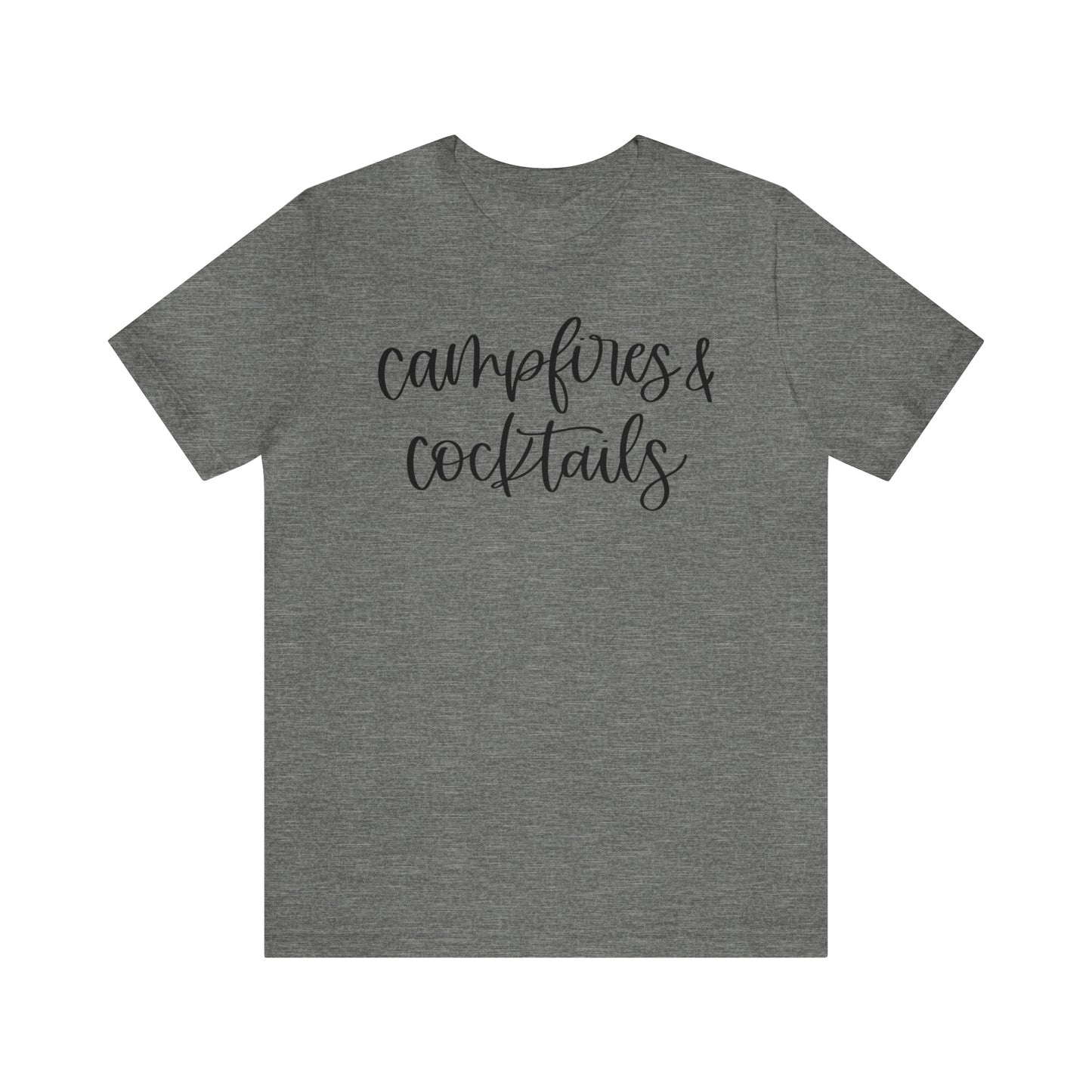 Campfire and Cocktails Short Sleeve Tee