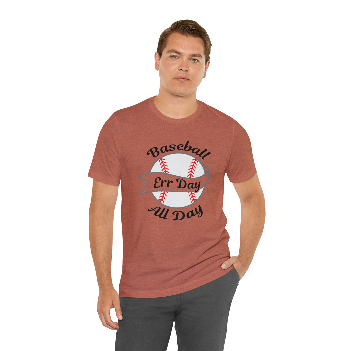 Baseball All Day Err Day Jersey Short Sleeve Tee