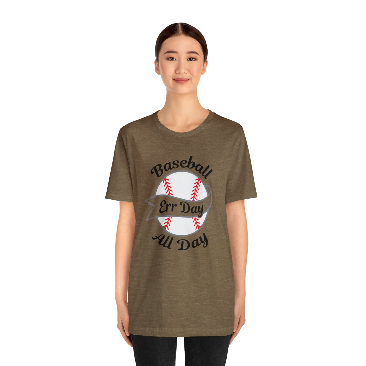 Baseball All Day Err Day Jersey Short Sleeve Tee