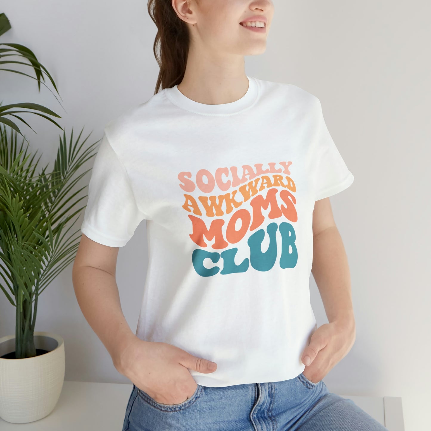 Socially Awkward Moms Club Short Sleeve Tee