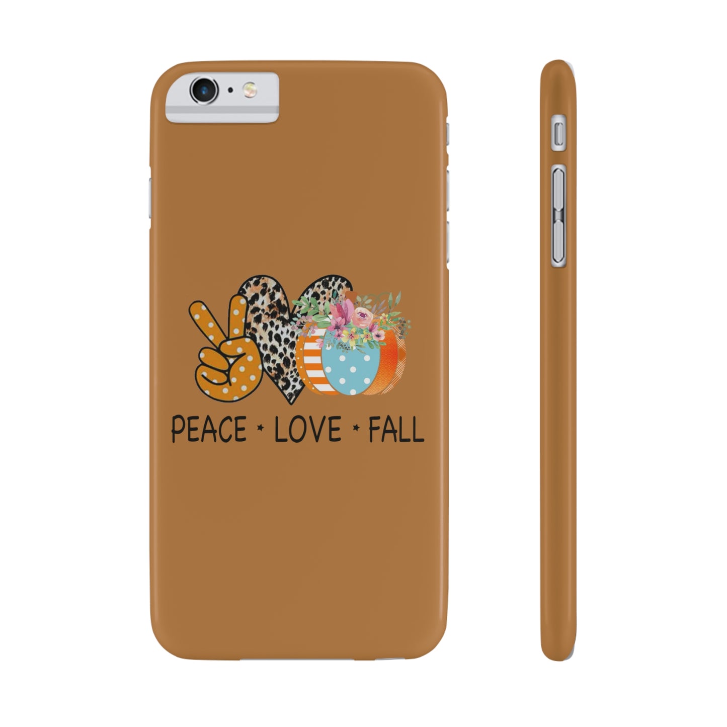 Slim Phone PEACE.LOVE.FALL Case-Mate