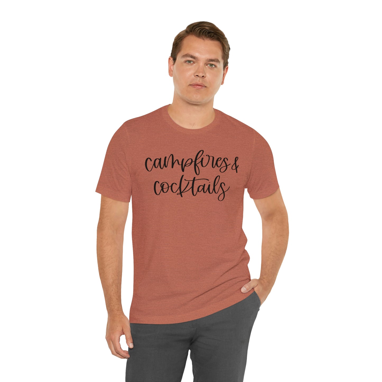 Campfire and Cocktails Short Sleeve Tee