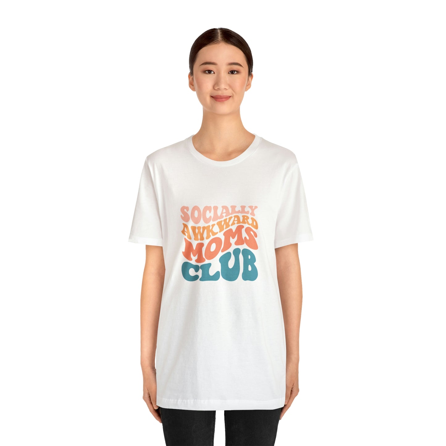 Socially Awkward Moms Club Short Sleeve Tee