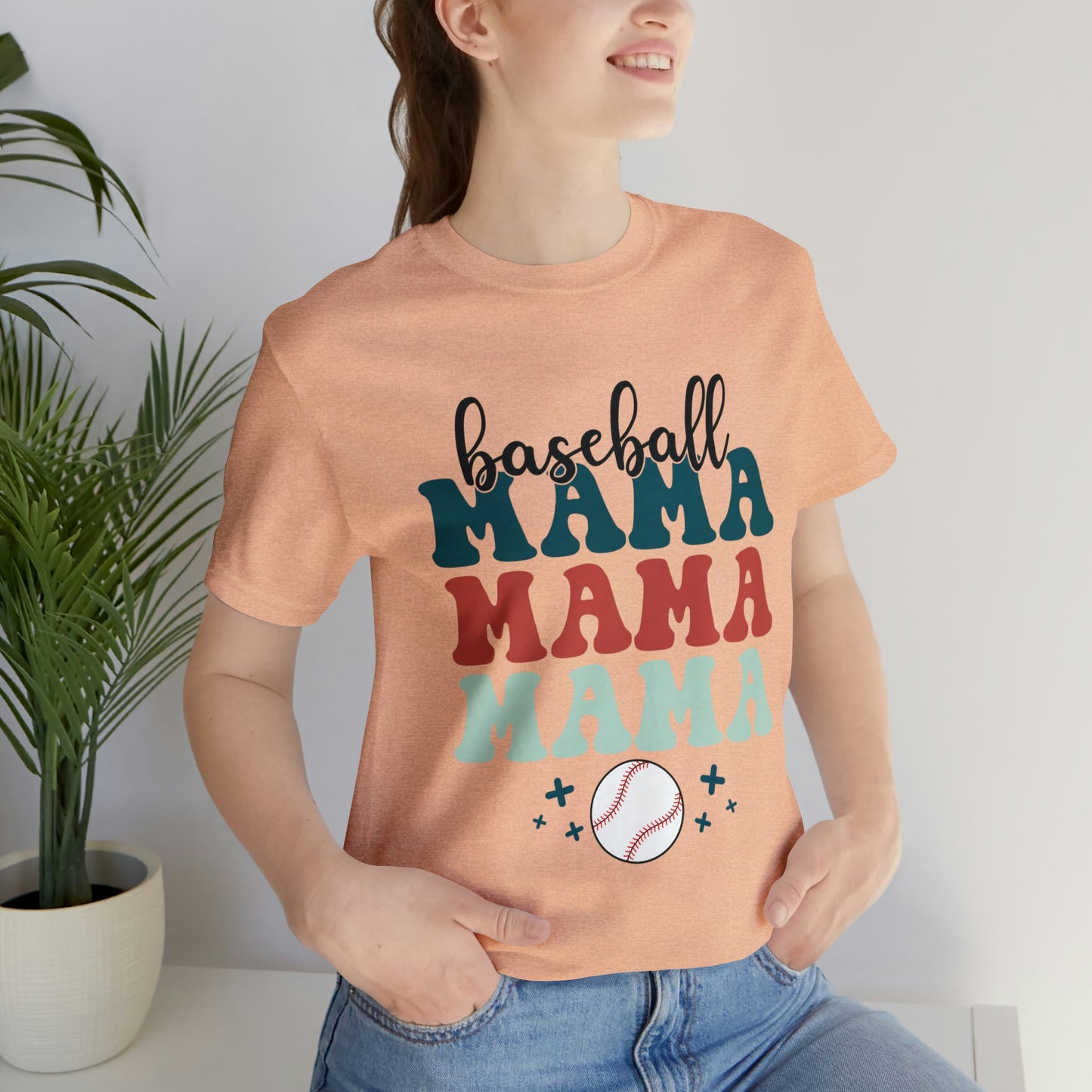 Baseball Mama Short Sleeve Tee