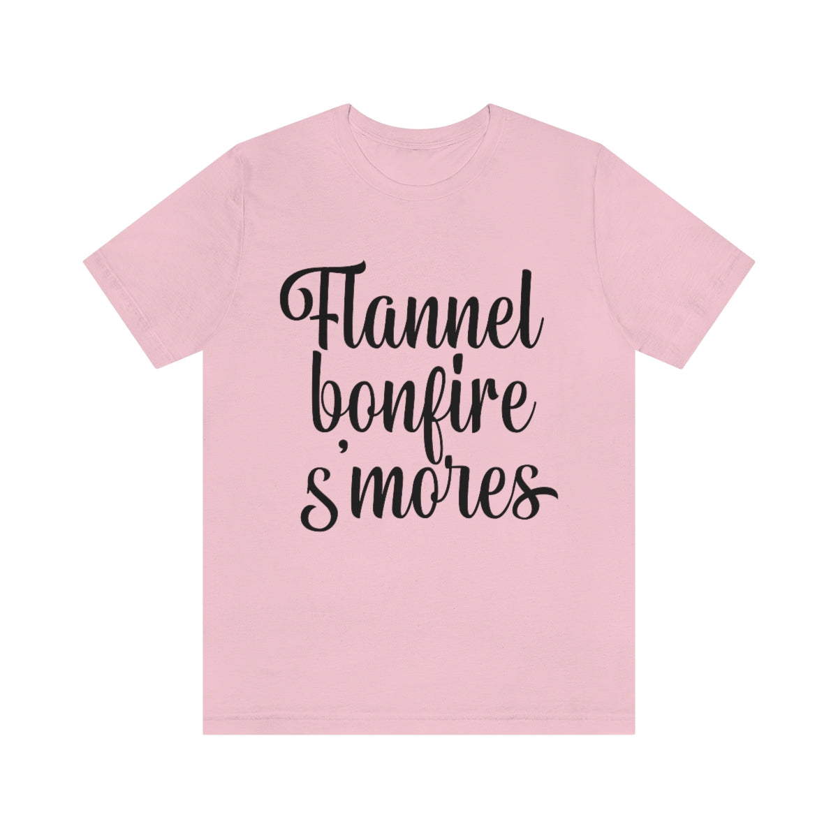 Flannel Bonfires S'mores Tee