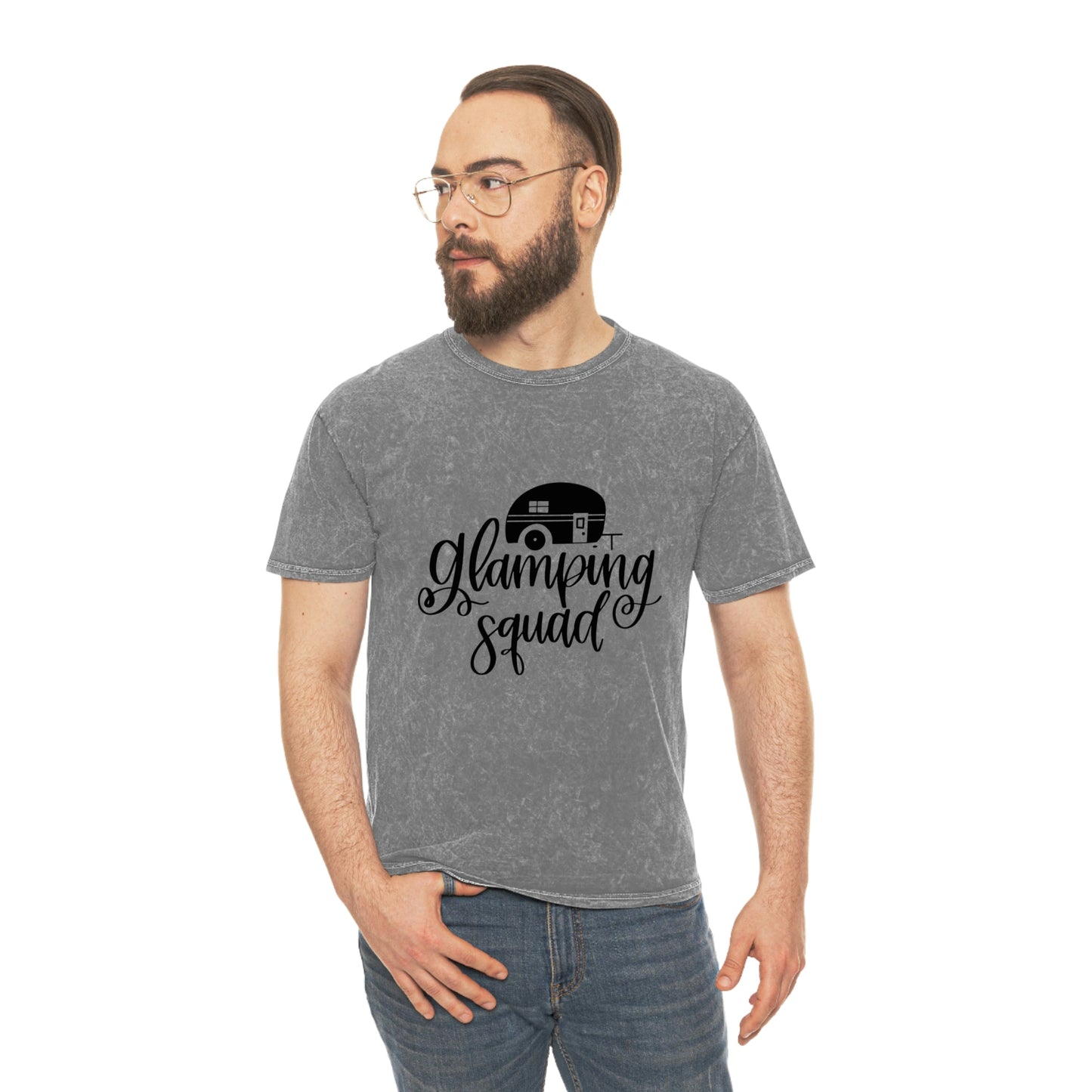 Unisex Mineral Wash Sunshine Lasso Glamping T-Shirt