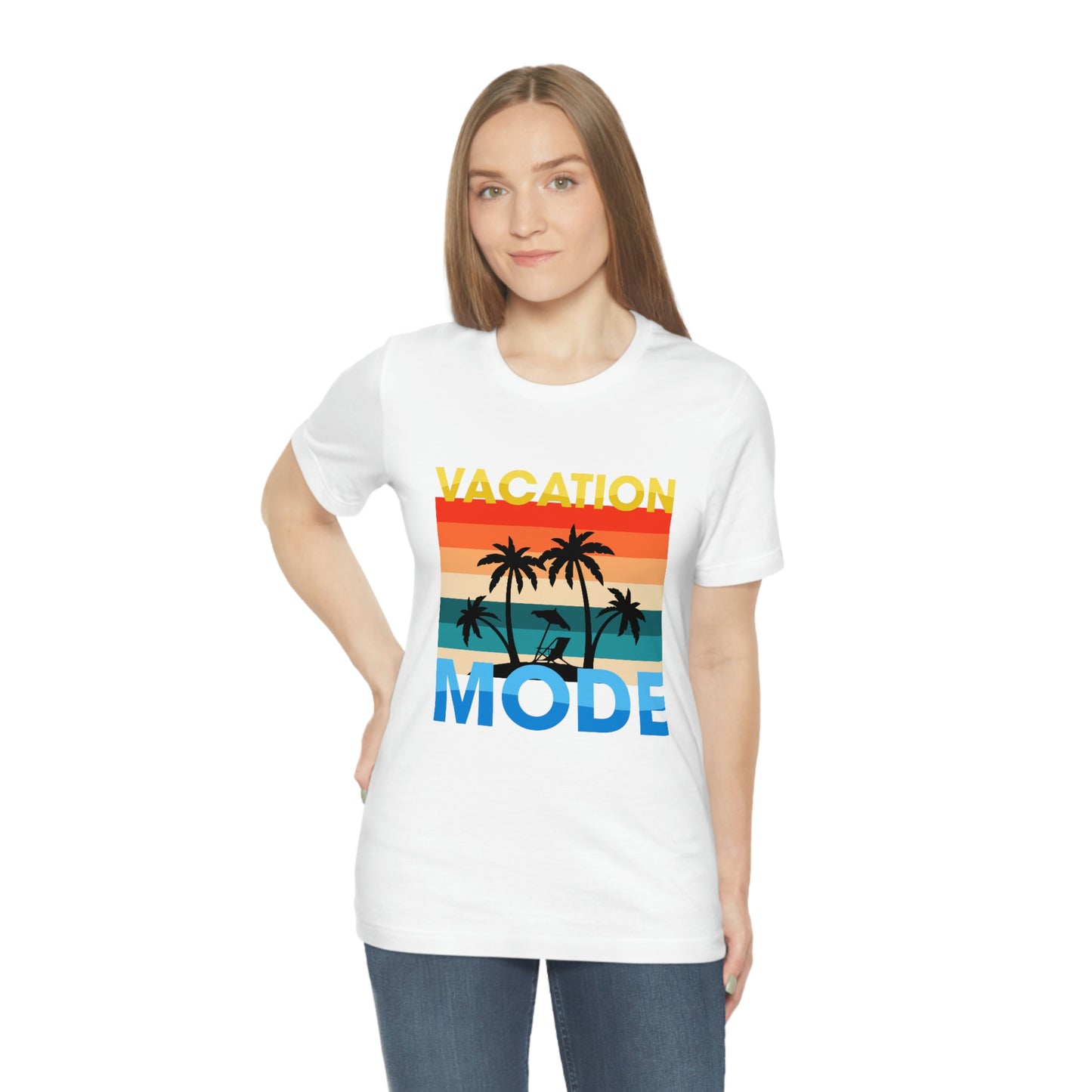 VACATION MODE Unisex Jersey Short Sleeve Tee