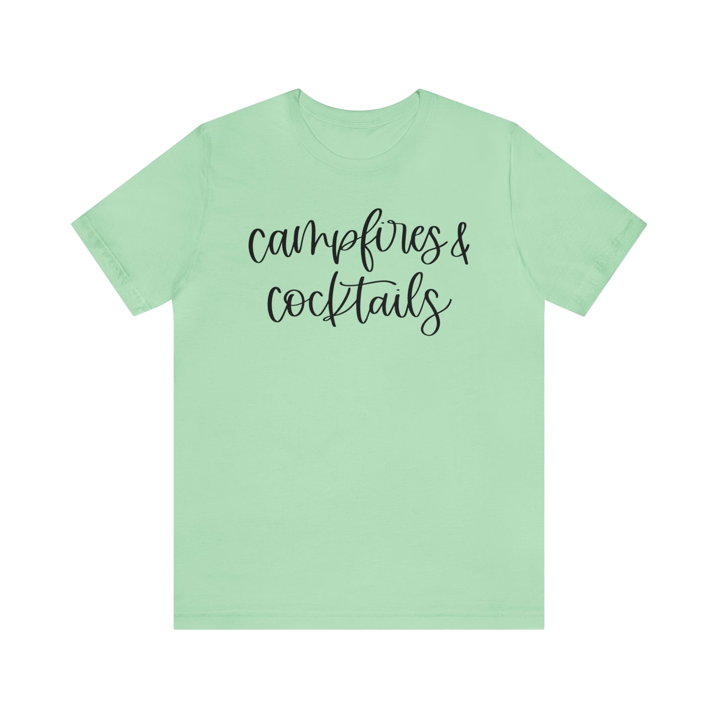 Campfire and Cocktails Short Sleeve Tee