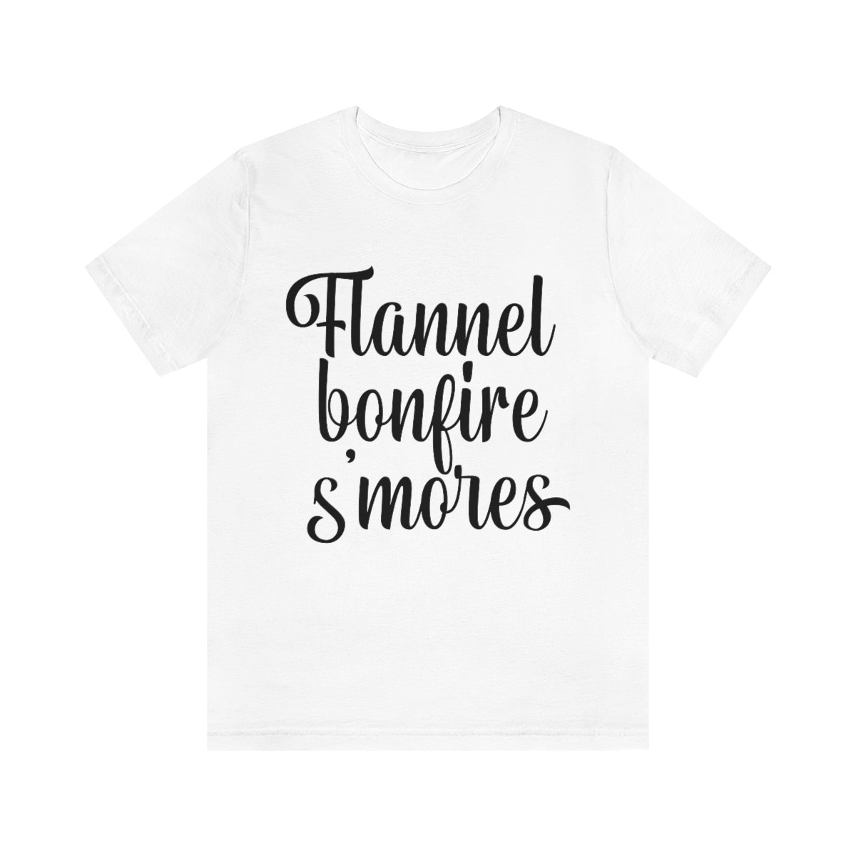 Flannel Bonfires S'mores Tee