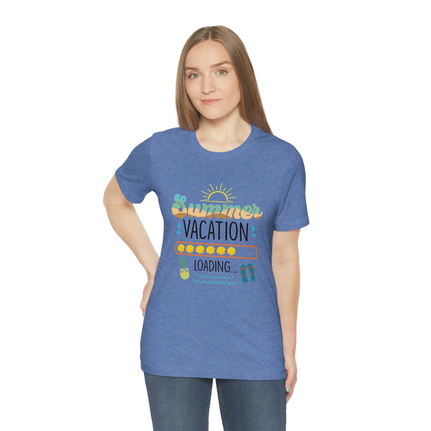 Summer Vacation Unisex Jersey Short Sleeve Tee