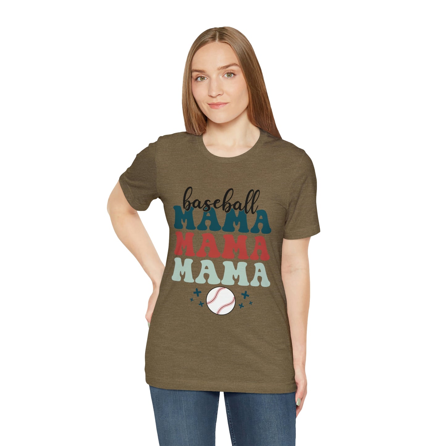 Baseball Mama Short Sleeve Tee