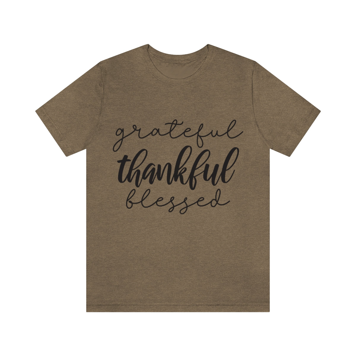 Grateful Thankful Blessed Tee