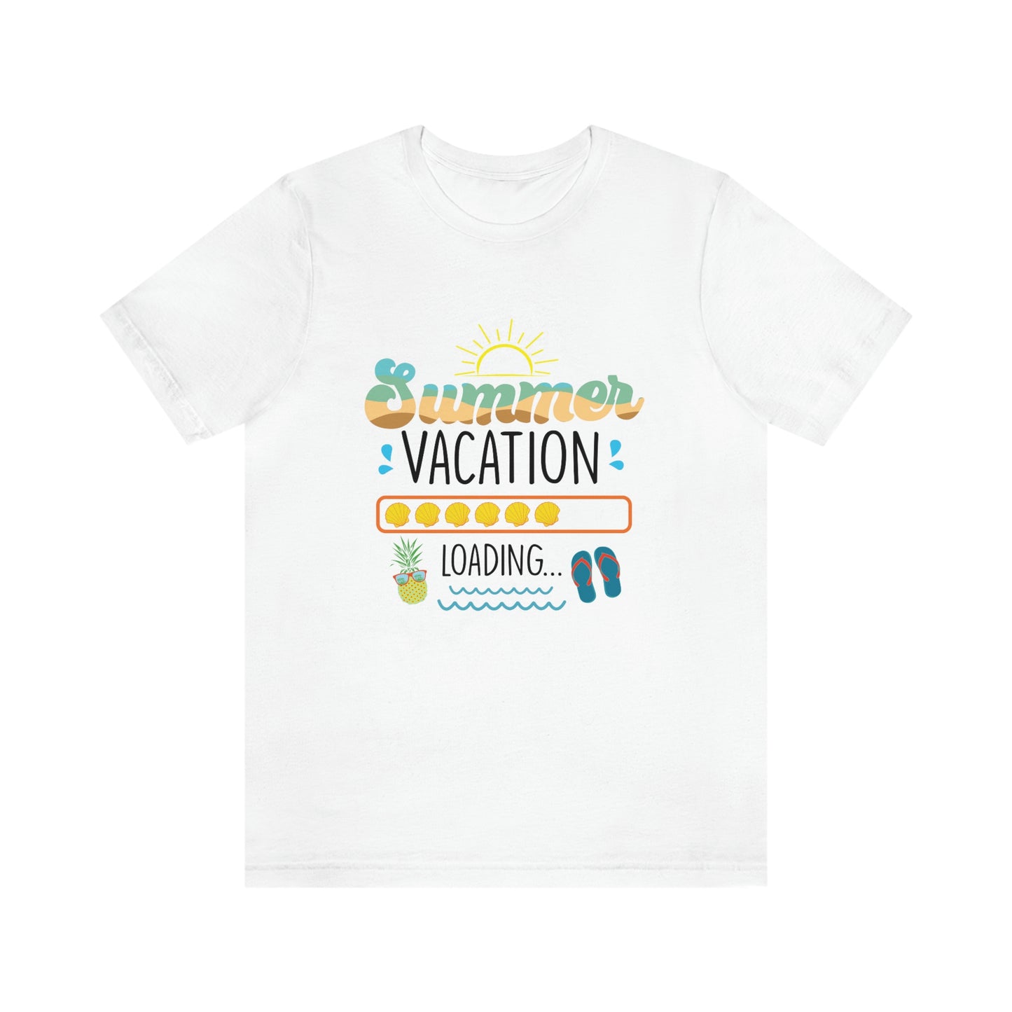 Summer Vacation Unisex Jersey Short Sleeve Tee