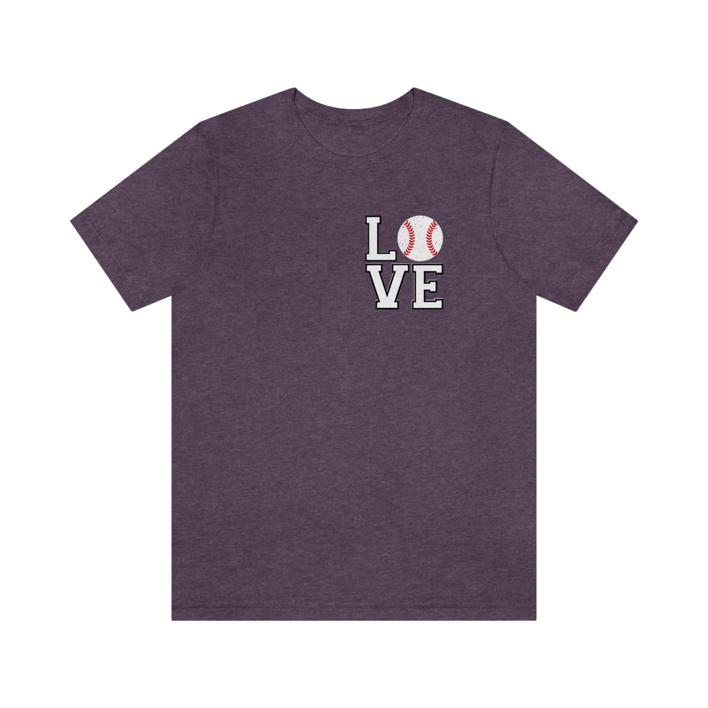 Baseball Love Short Sleeve Tee