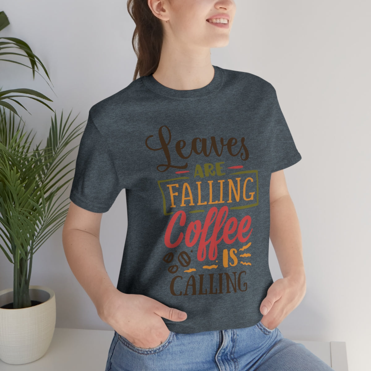 Leaves are falling, coffee is calling Tee