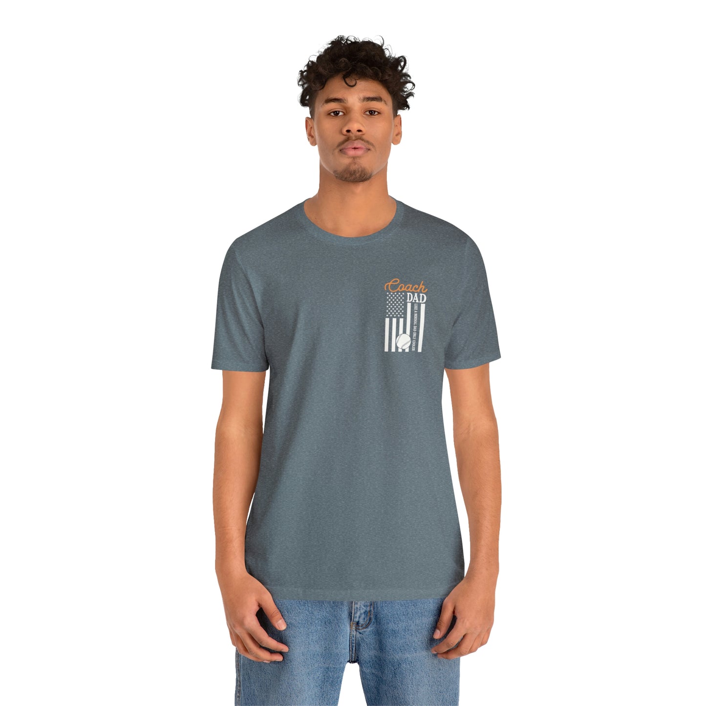 COACH DAD - Like a regular dad, only coolerShort Sleeve Tee