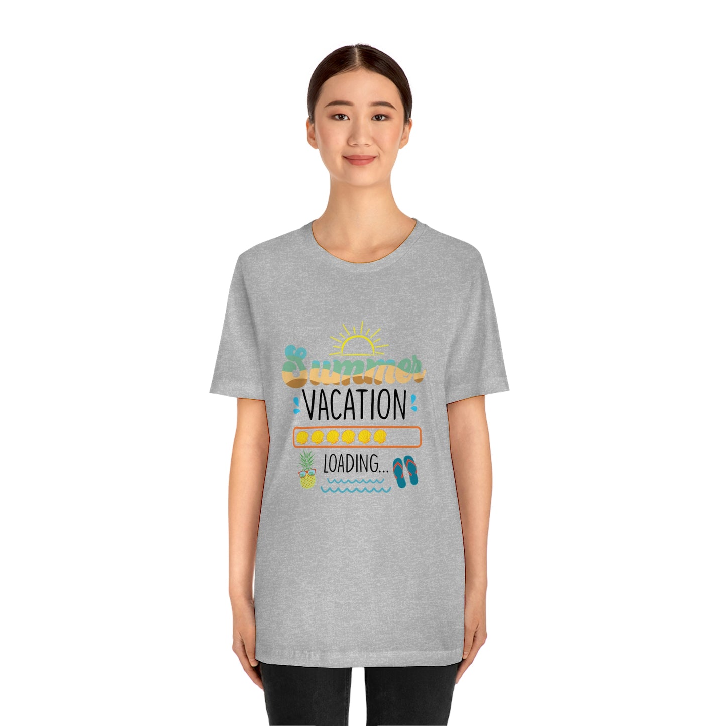 Summer Vacation Unisex Jersey Short Sleeve Tee