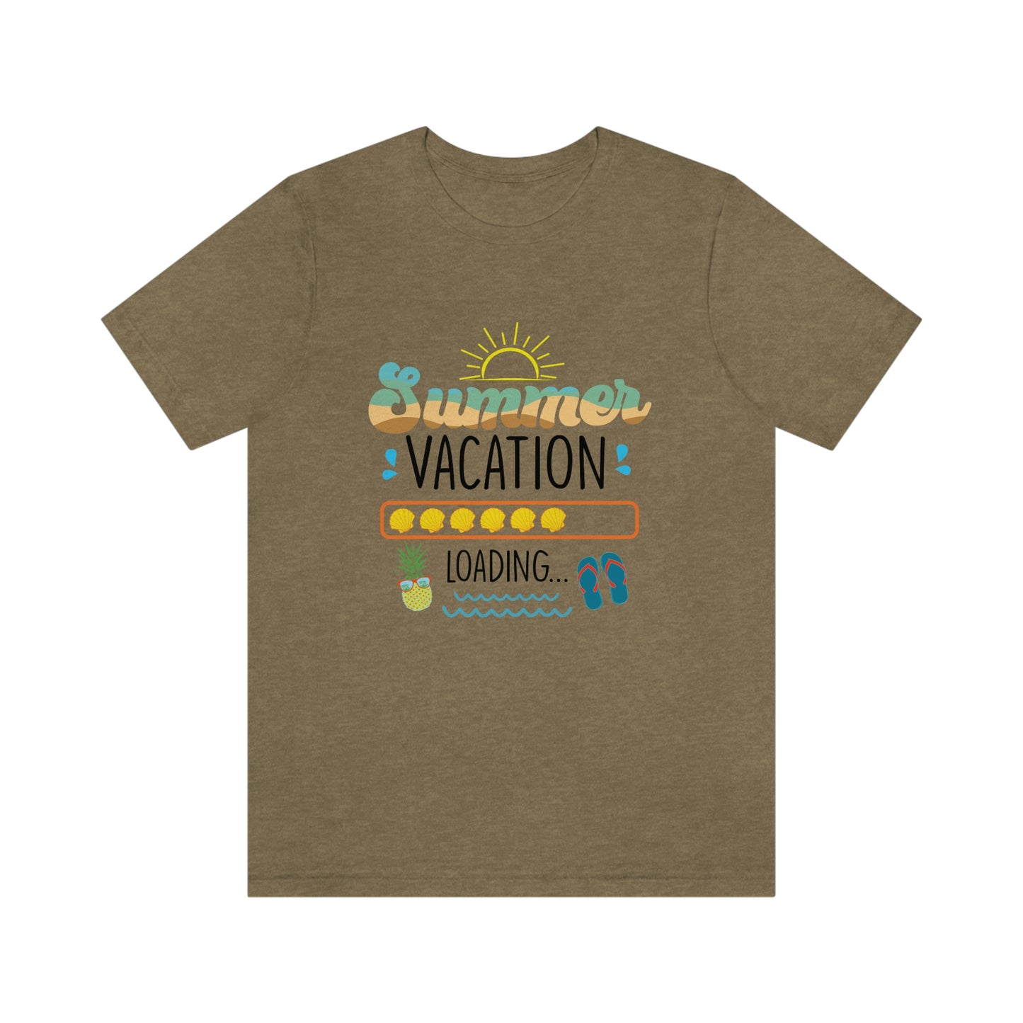 Summer Vacation Unisex Jersey Short Sleeve Tee