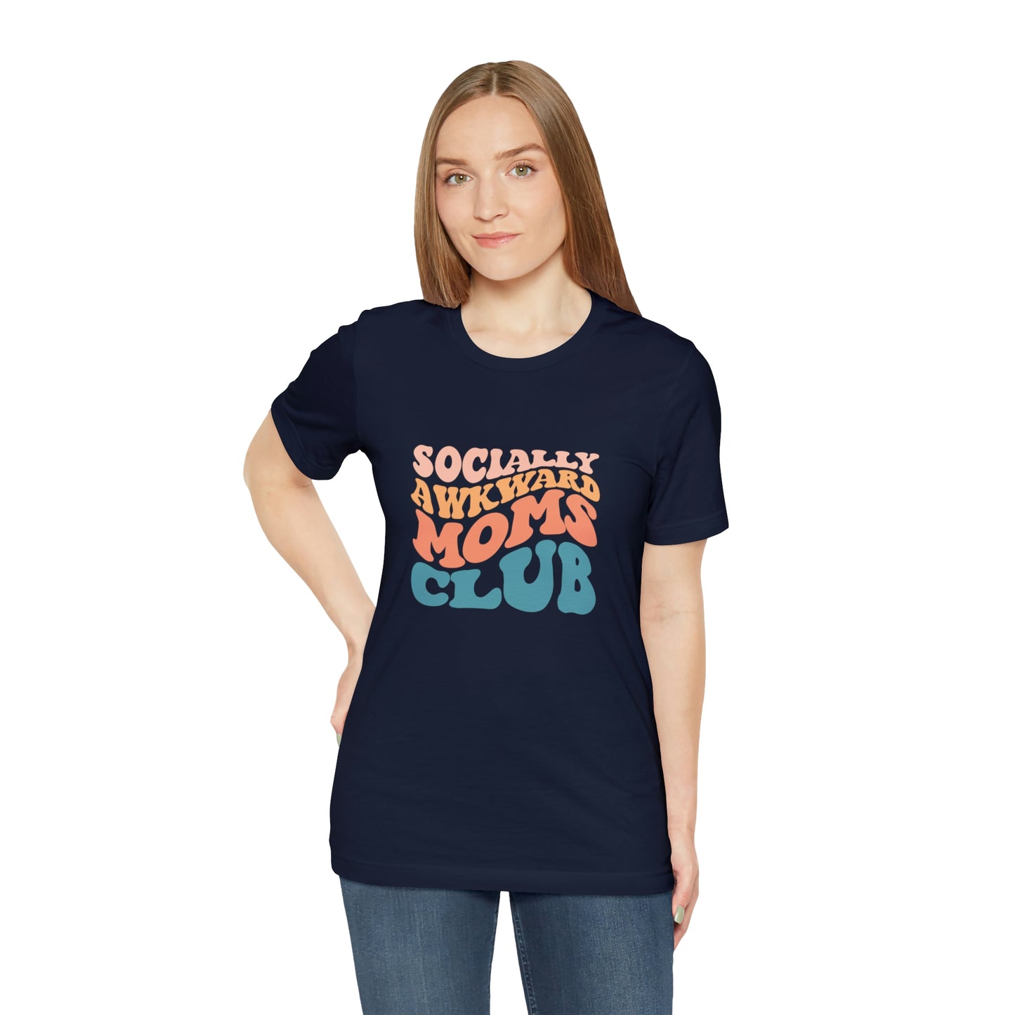 Socially Awkward Moms Club Short Sleeve Tee