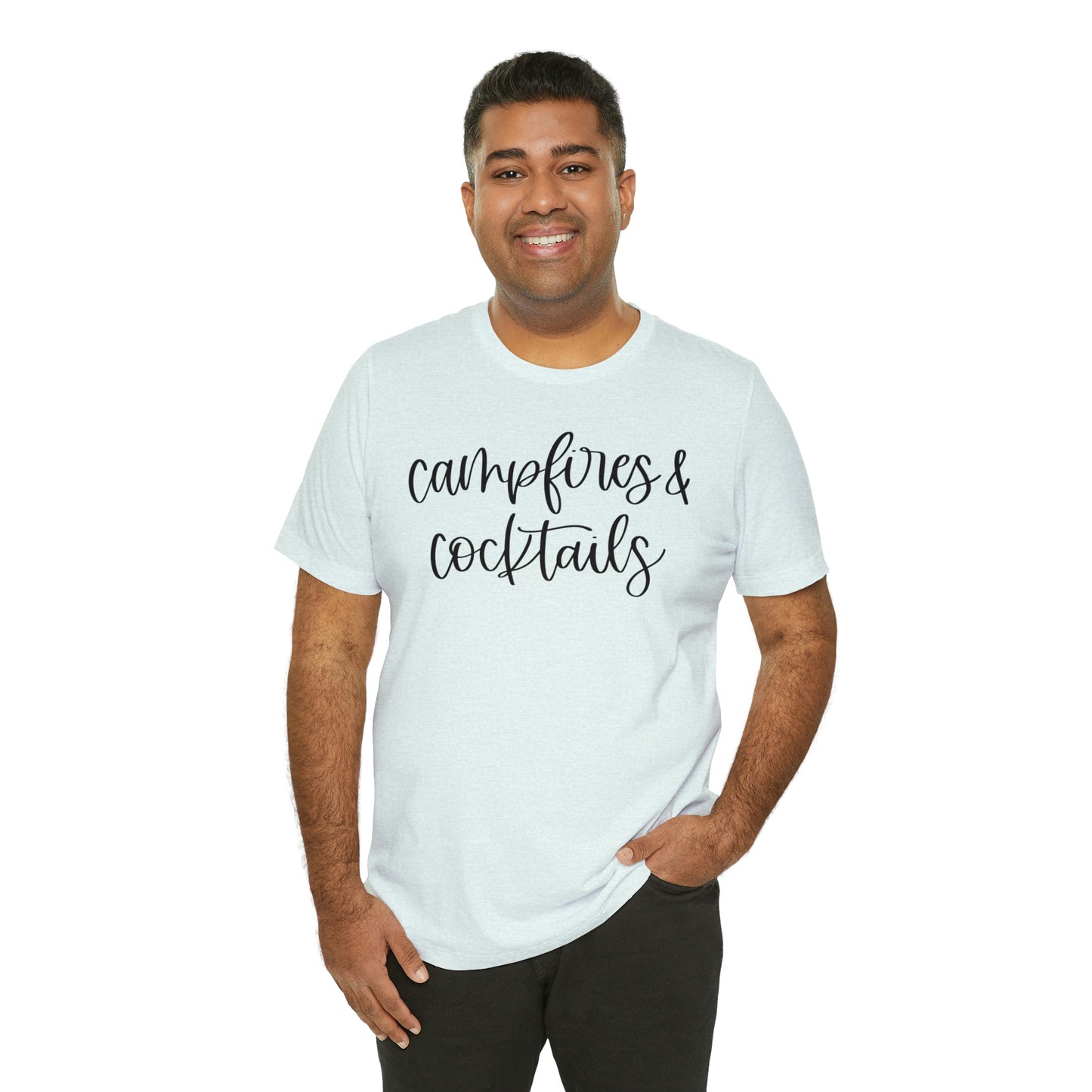 Campfire and Cocktails Short Sleeve Tee