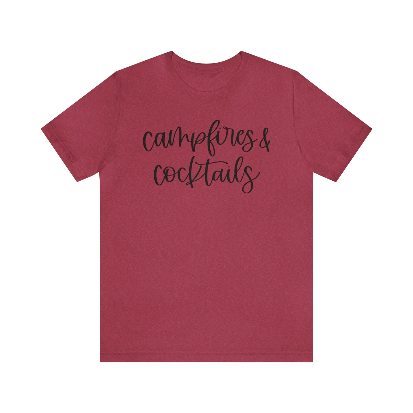 Campfire and Cocktails Short Sleeve Tee