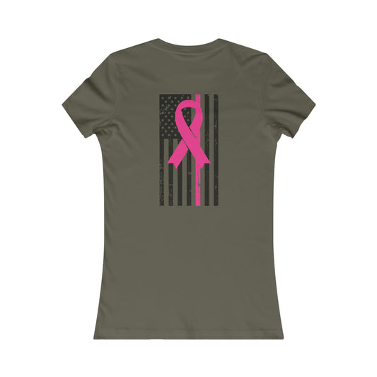 Women's Pink Ribbon Favorite Tee