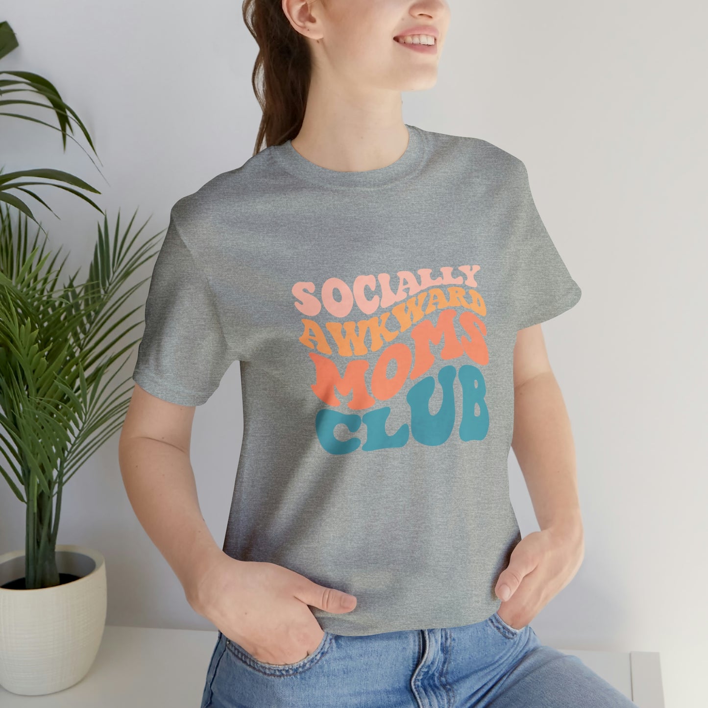 Socially Awkward Moms Club Short Sleeve Tee