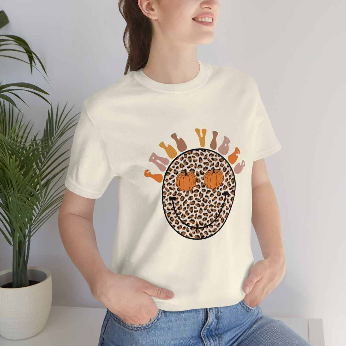 Fall Vibes Smiley Tee