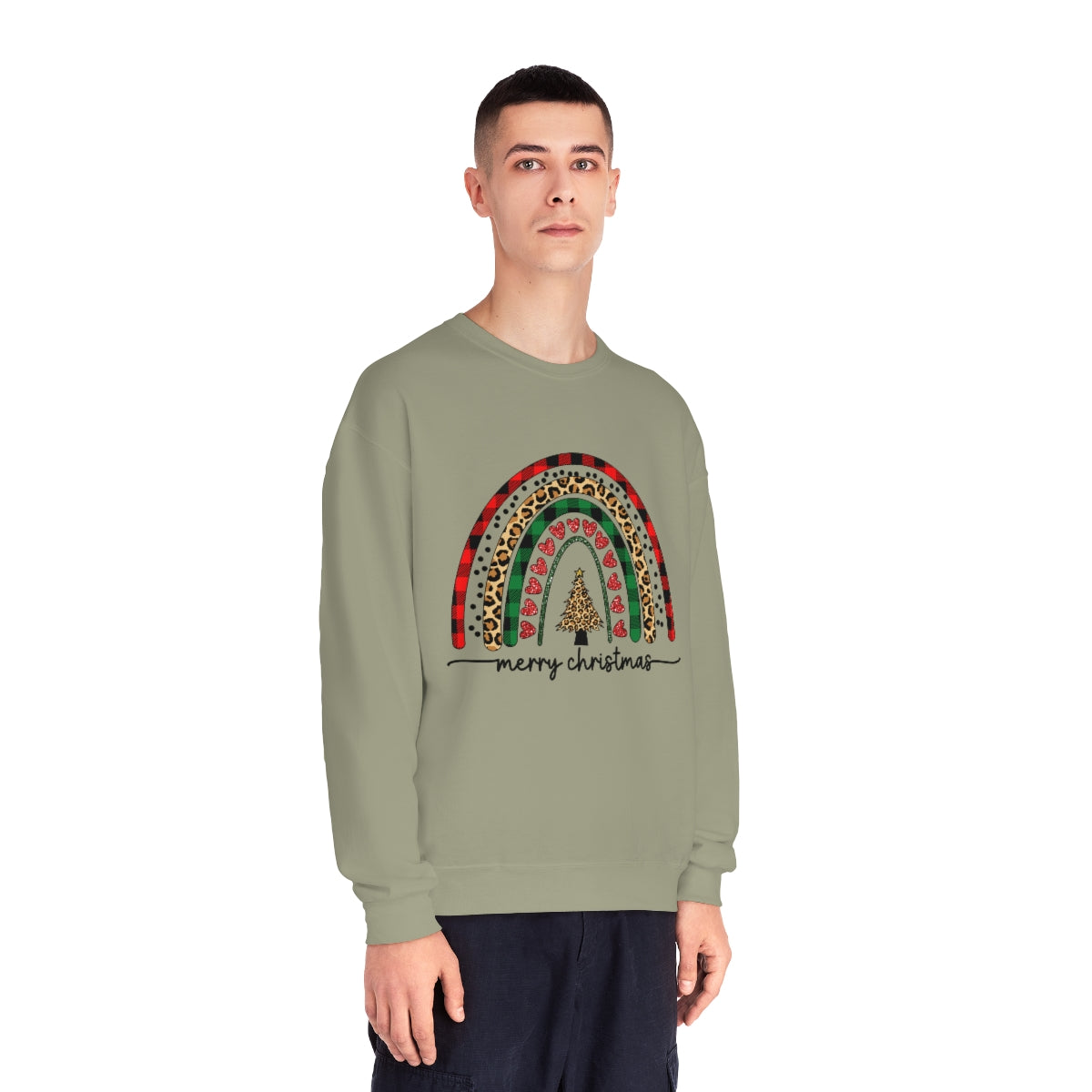 Merry Xmas Rainbow Sweatshirt