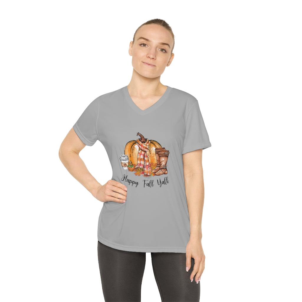 Ladies Happy Fall Active Tee