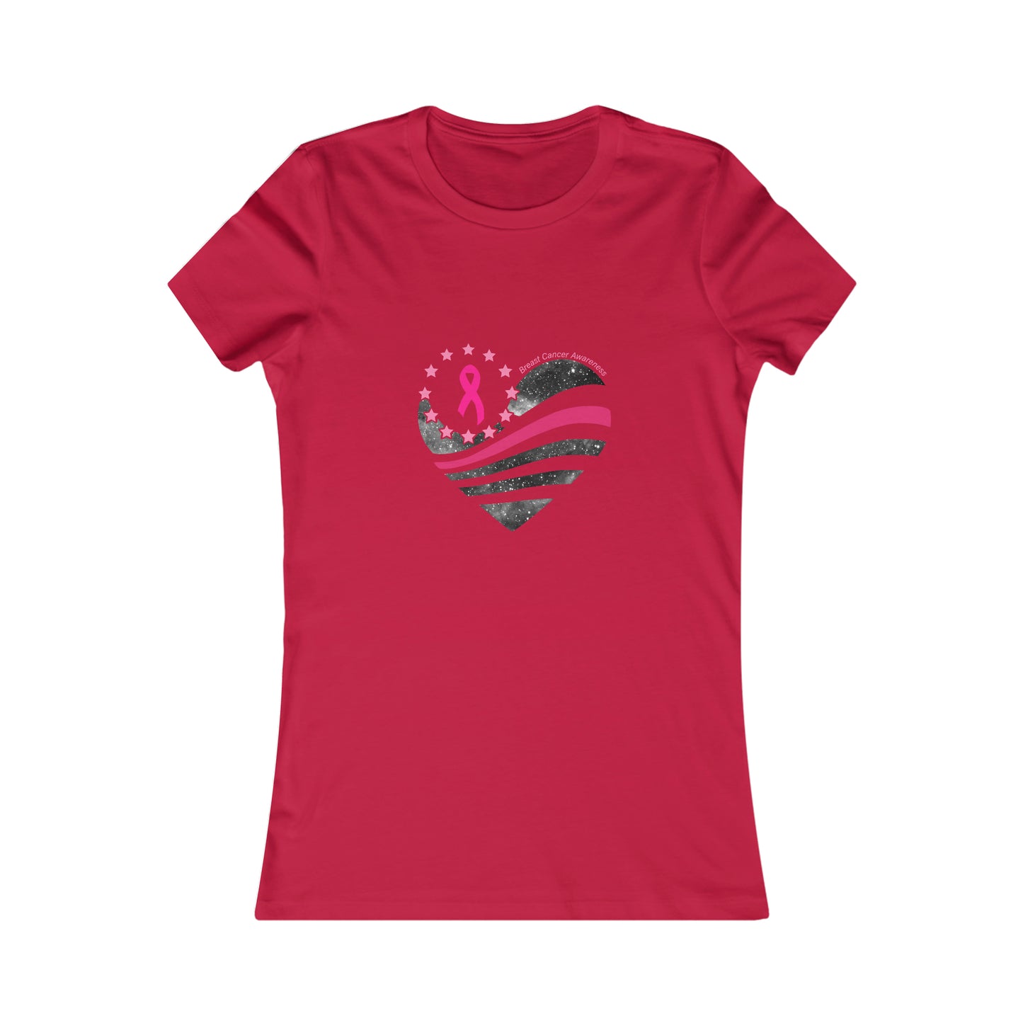 Women's Pink Ribbon Favorite Tee